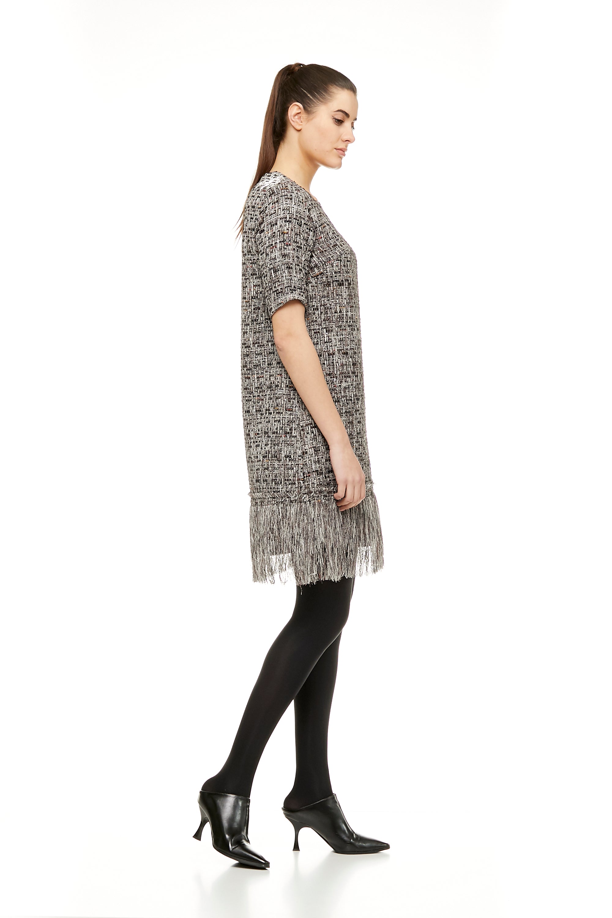 VESTIDO CHANEL Gris