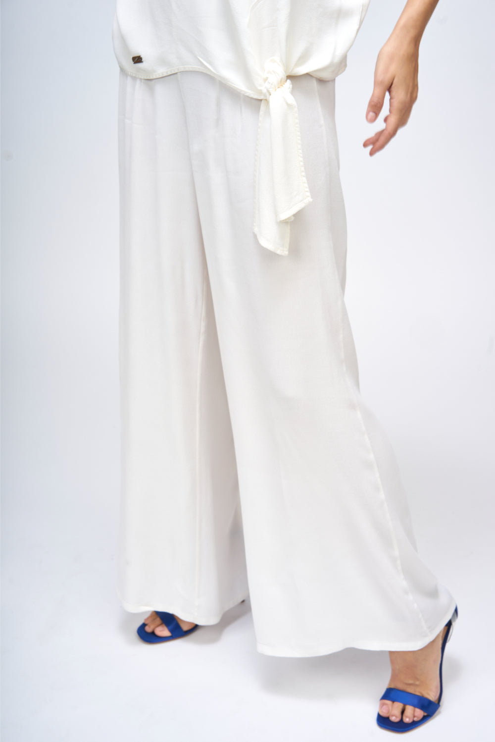 PANTALON PLIEGUES Crudo