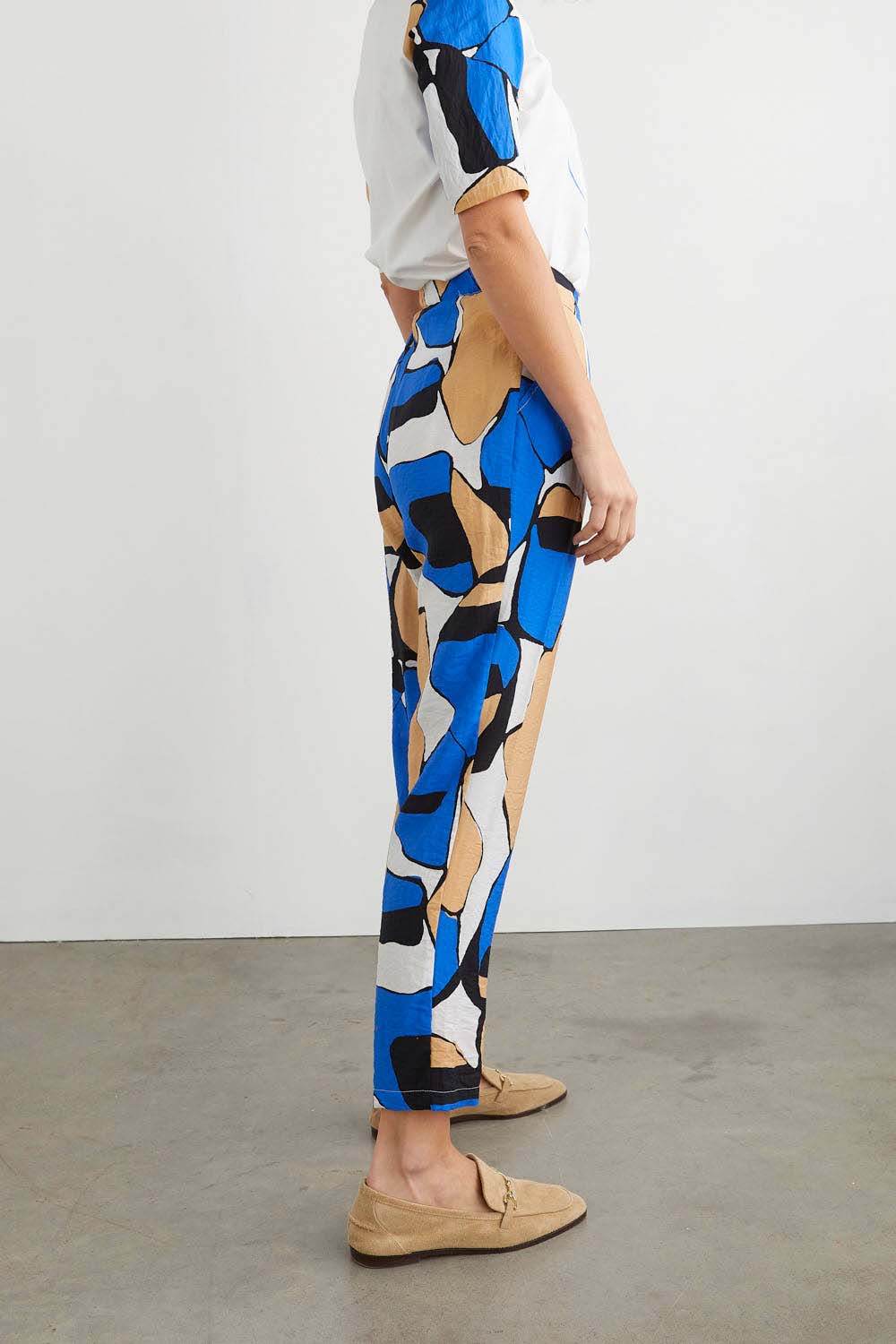 PANTALON GOMAS AGUA Azul