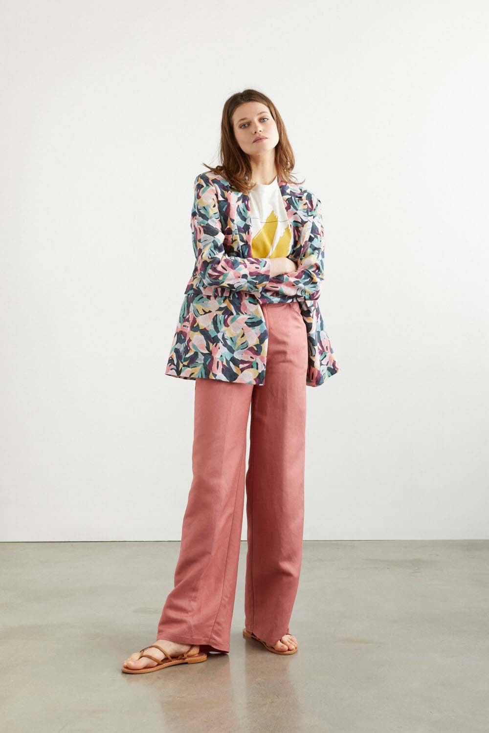 CHAQUETA NADINE TEILA Multicolor