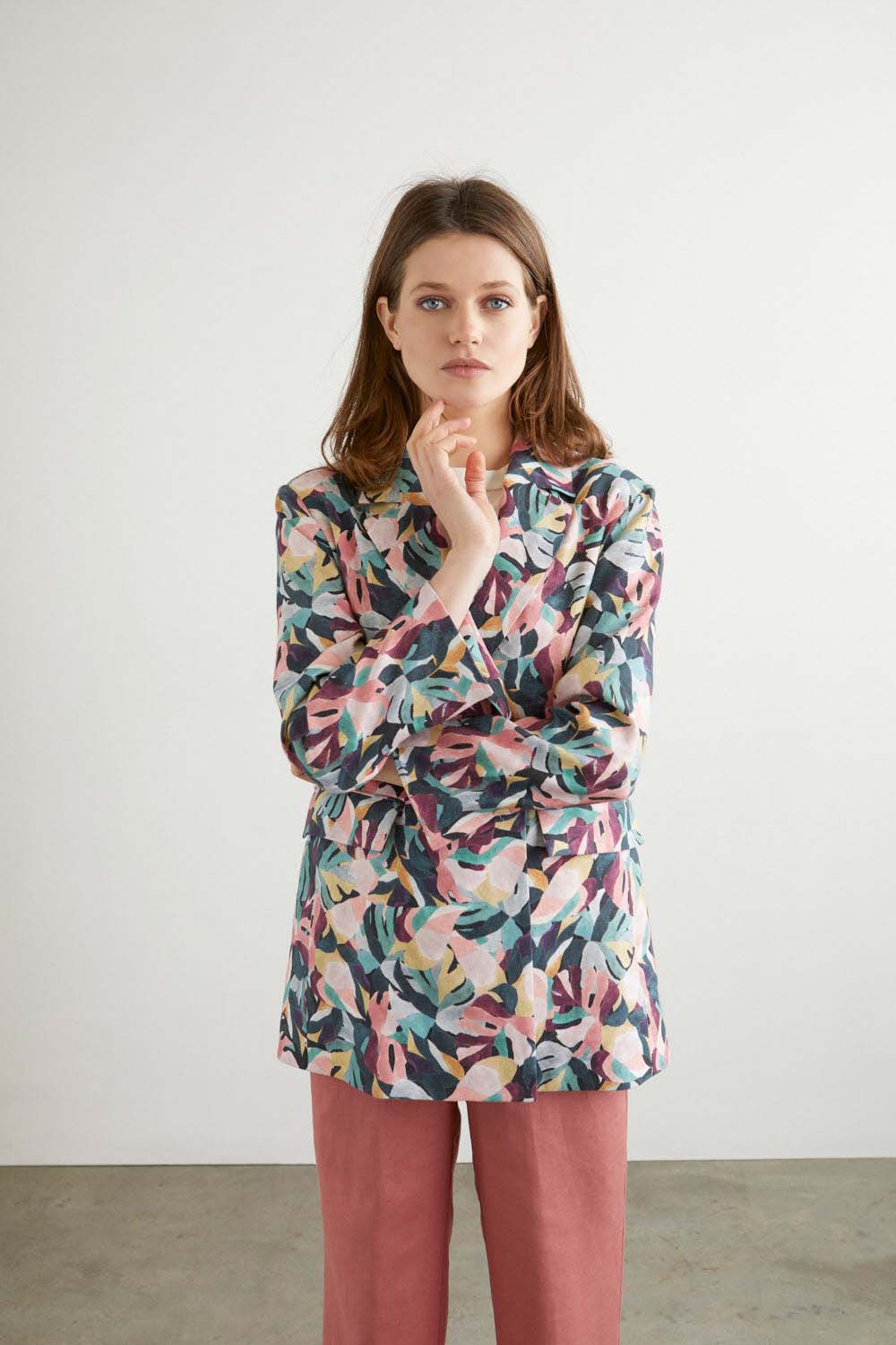 CHAQUETA NADINE TEILA Multicolor