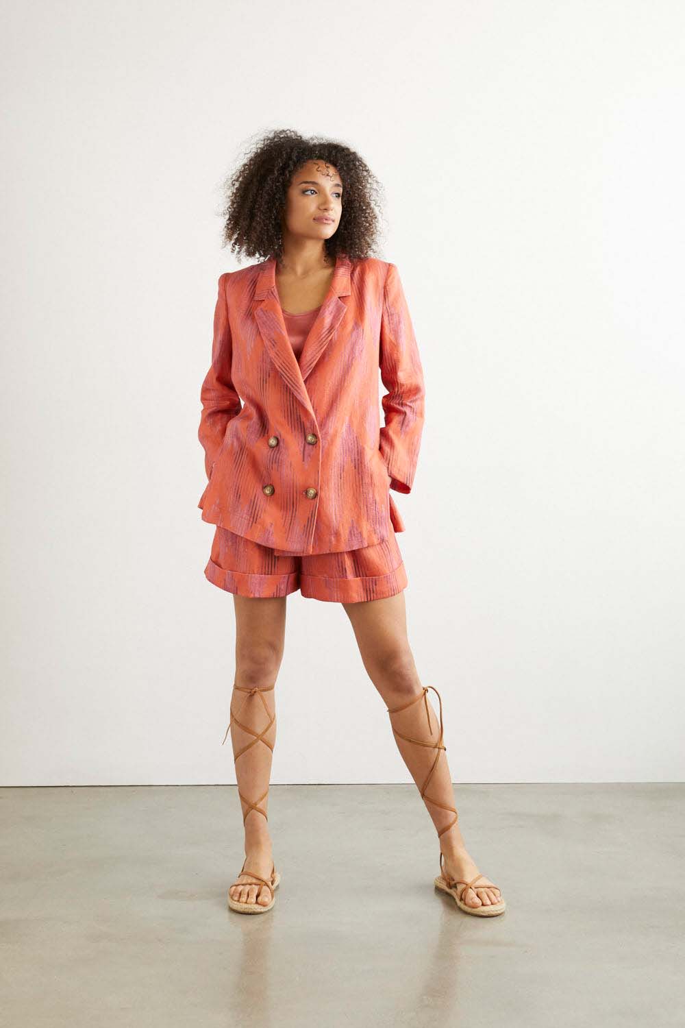 CHAQUETA LEA TROPIC Naranja