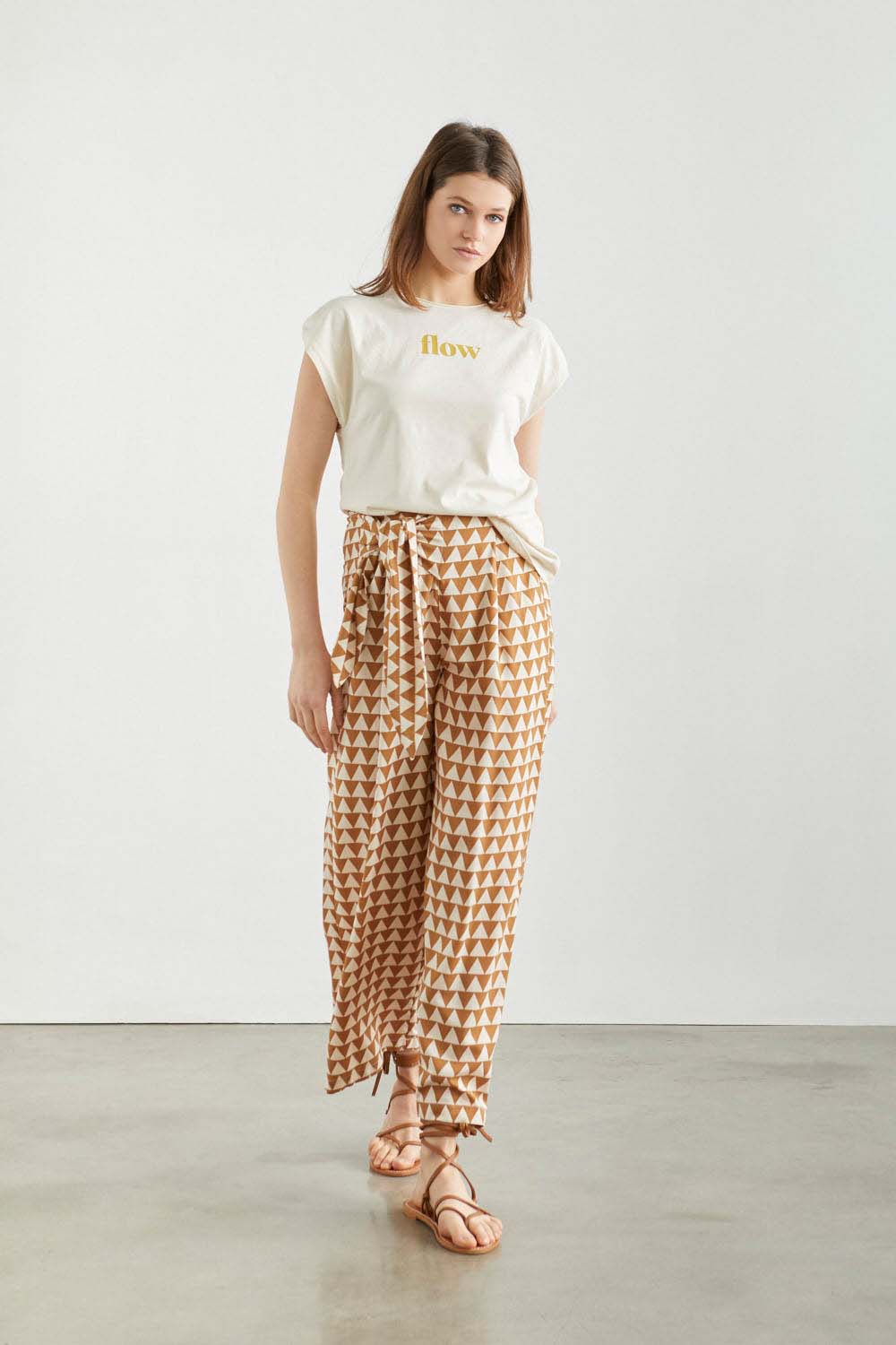 PANTALON COCO LUA Camel