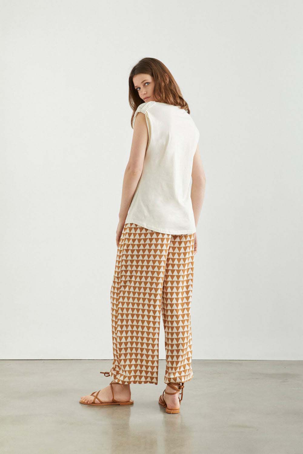 PANTALON COCO LUA Camel