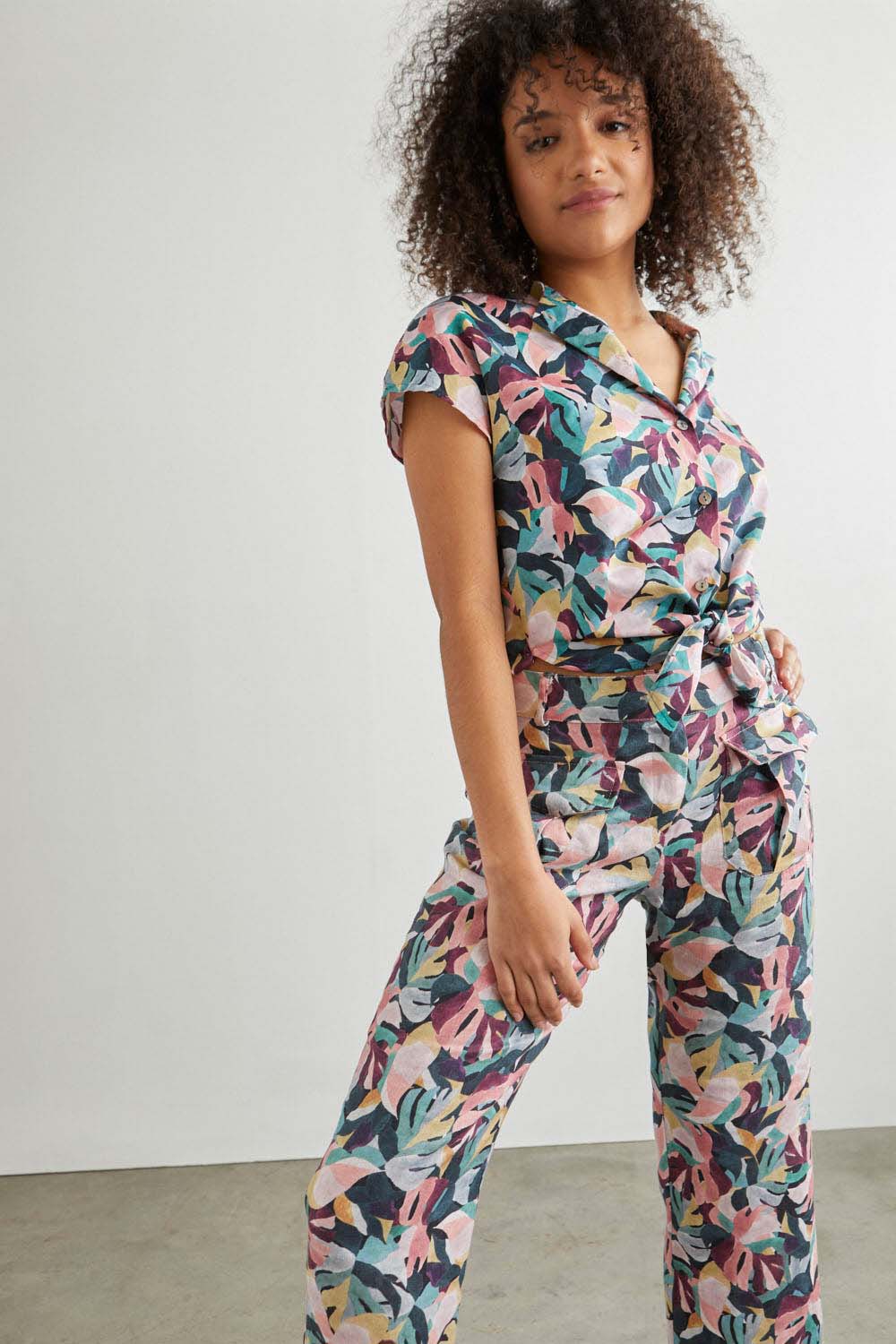 PANTALON IRATI TEILA Multicolor