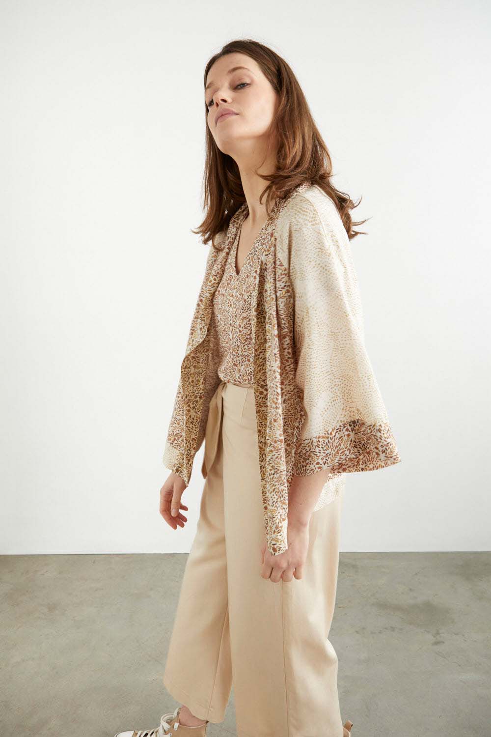 KIMONO ANE BEIXA Camel