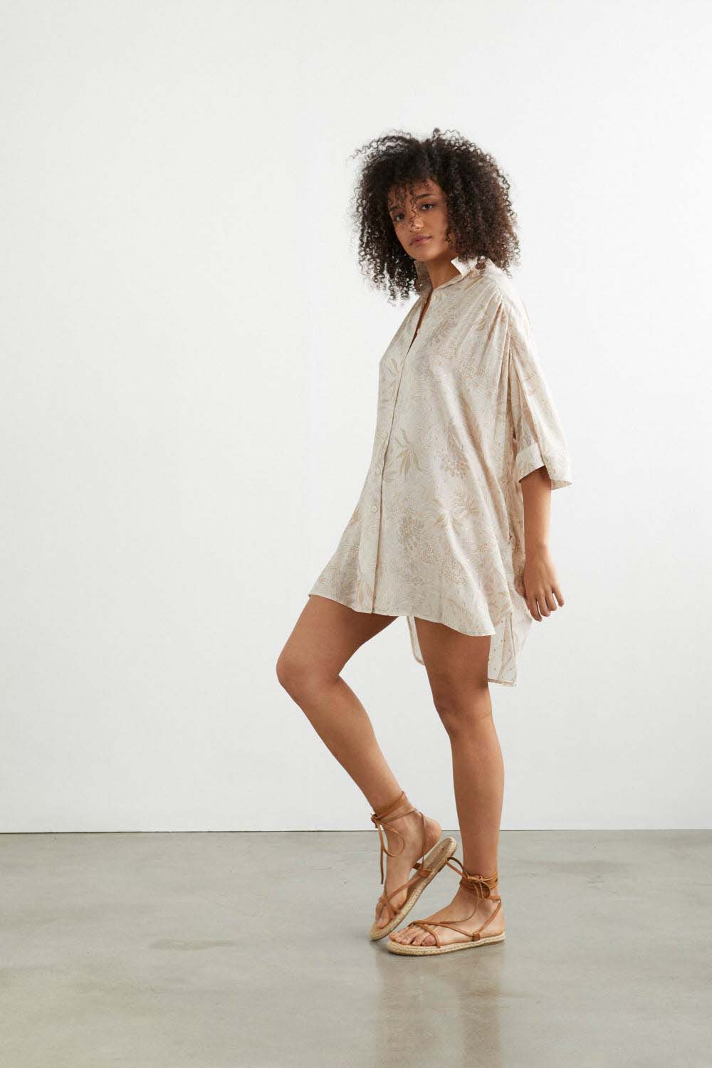 VESTIDO CLARA BEIXA Crudo