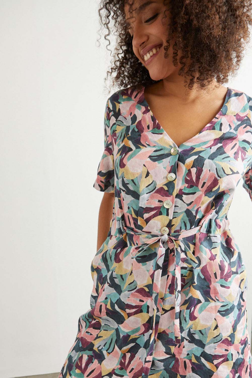VESTIDO POO TEILA Multicolor