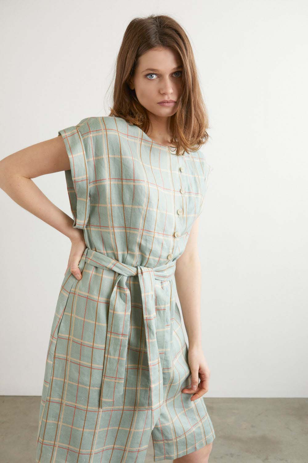 VESTIDO RINLO TEILA Aguamar