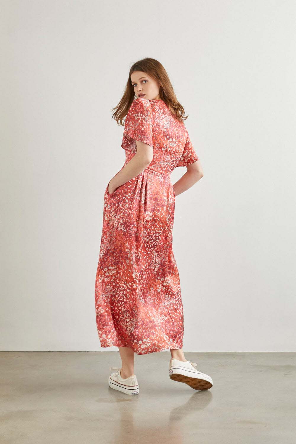 VESTIDO URIA TROPIC Naranja