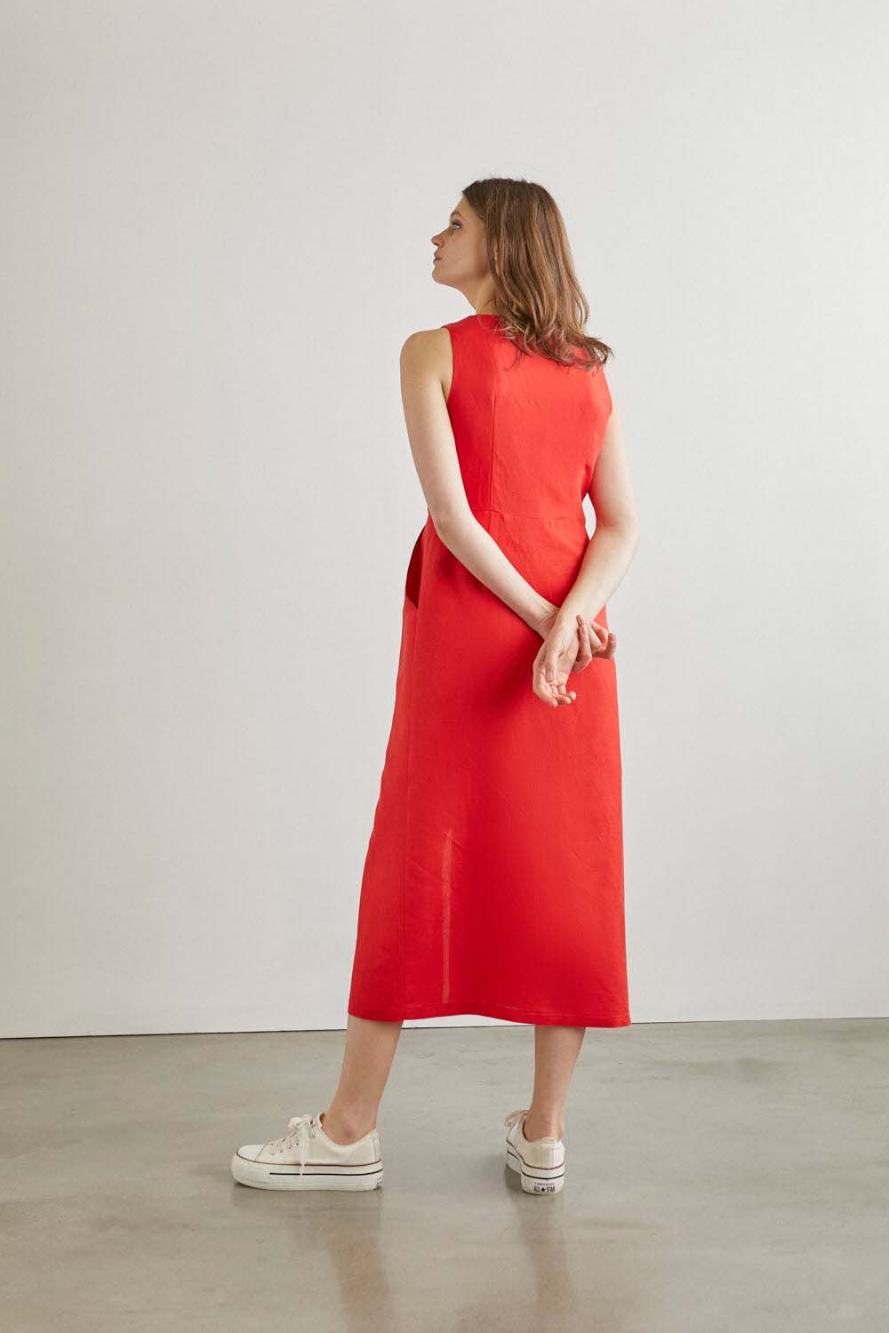 VESTIDO FRIDA DISTIRA Rojo