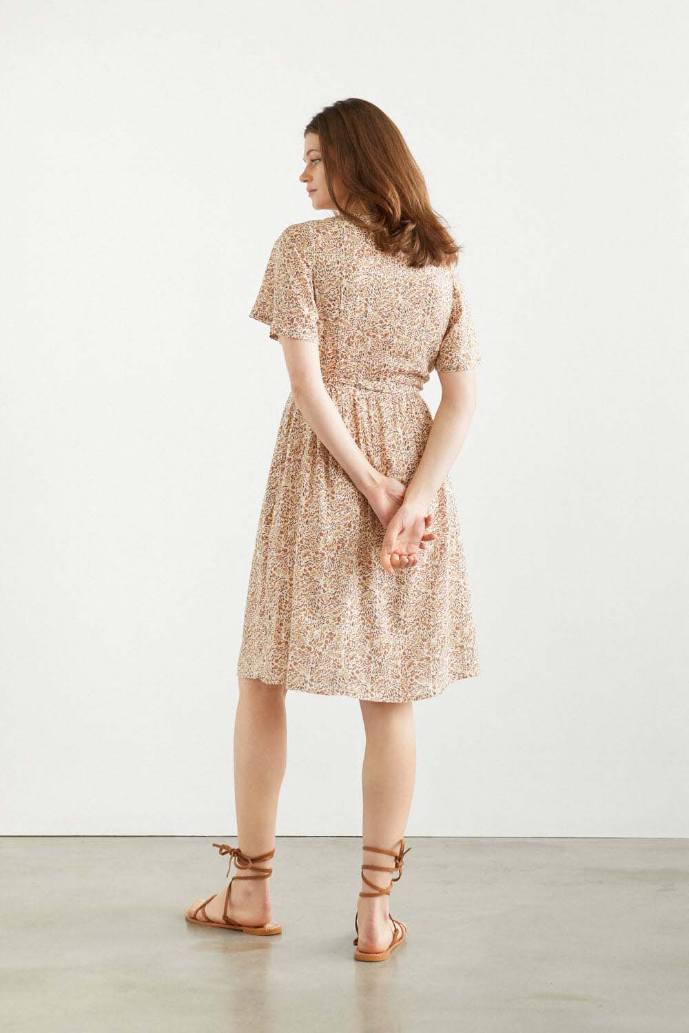VESTIDO GETARIA BEIXA Camel