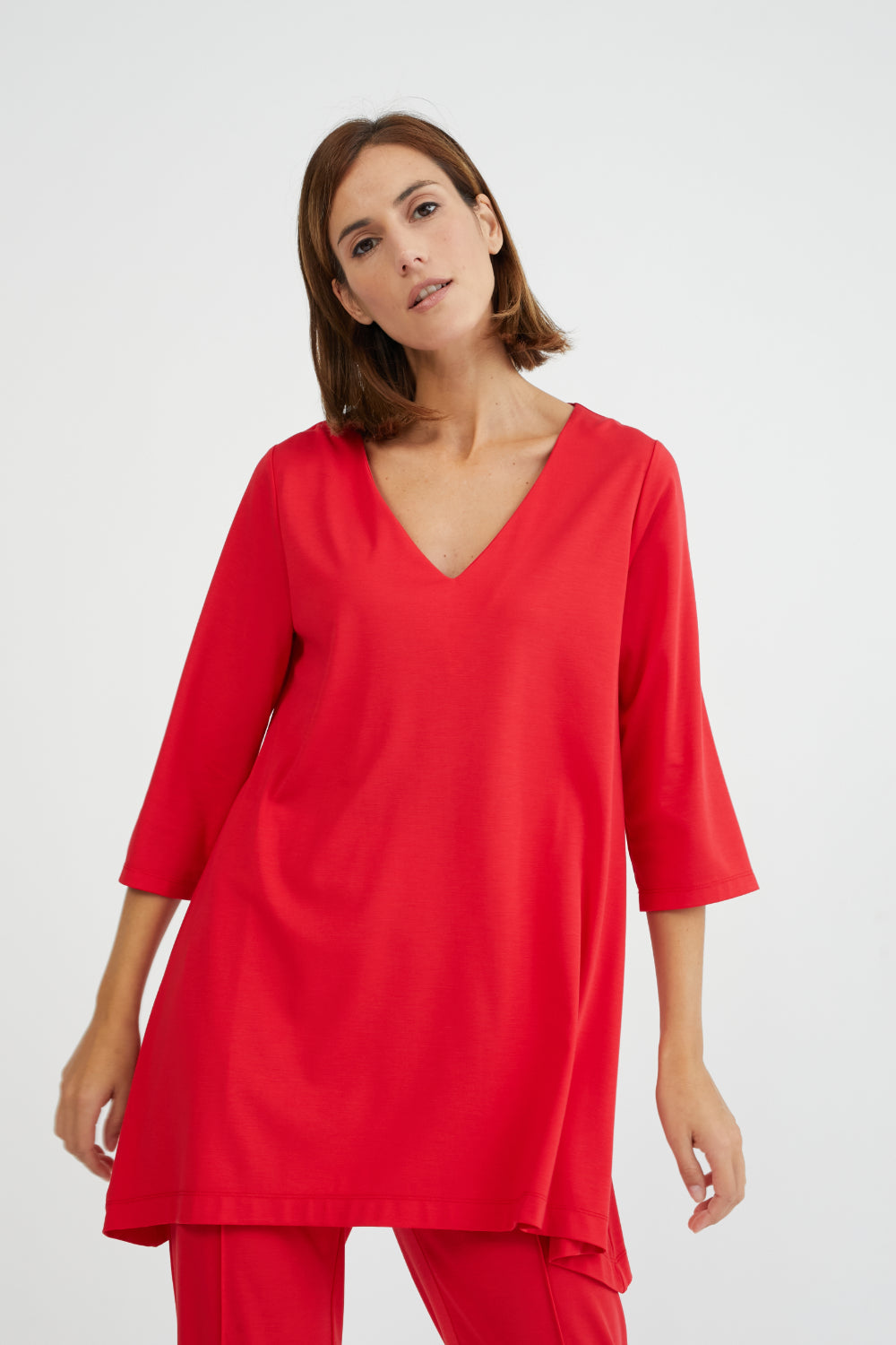 Blusón Juliana Rojo