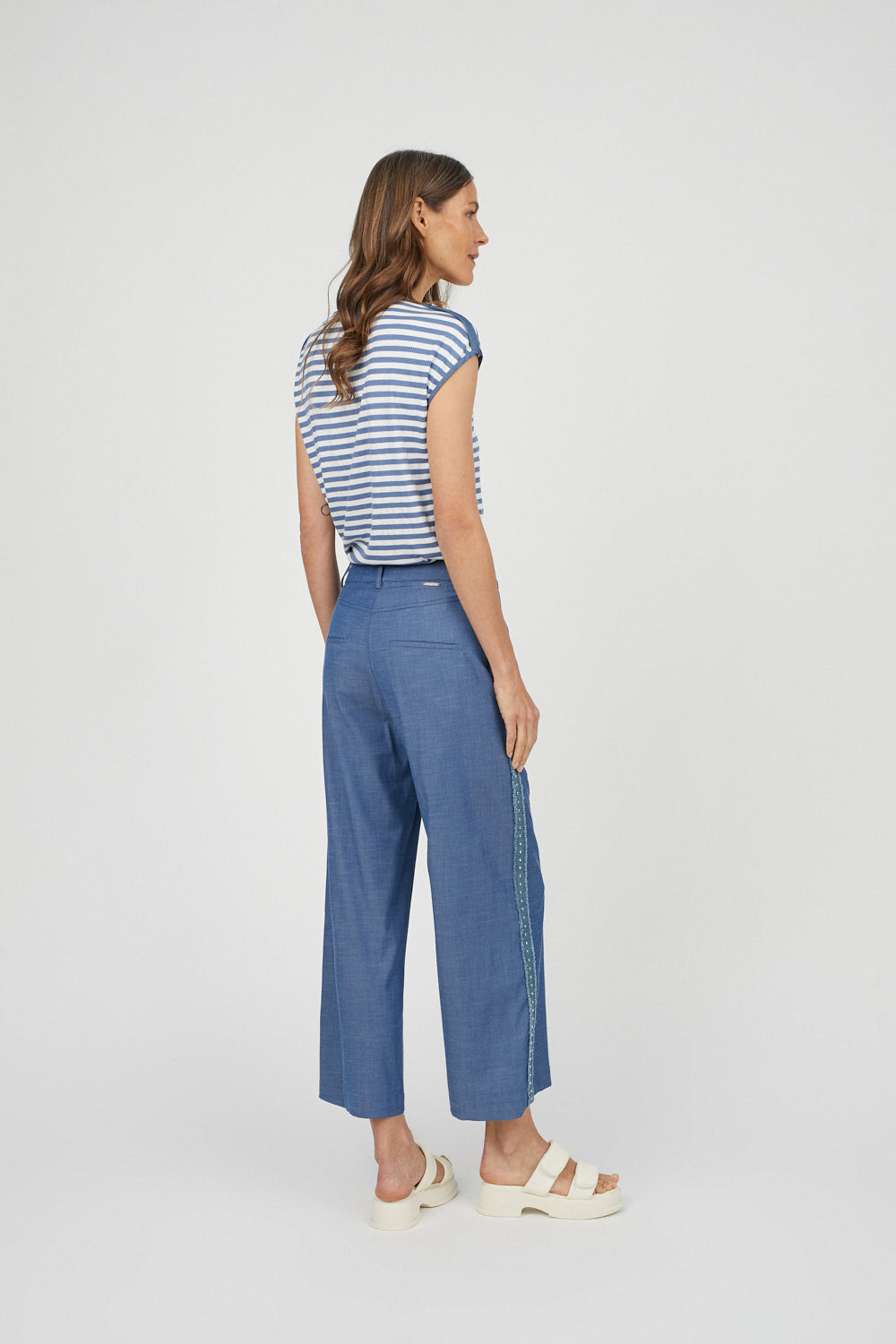 Pantalón Marcela Ancho Denim