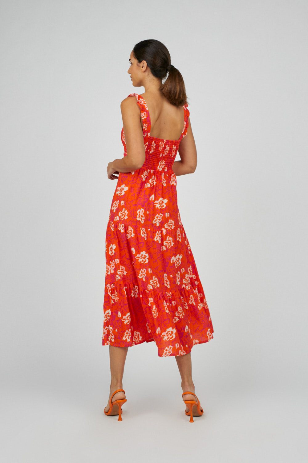 Vestido Lima Azafrán. Fucsia