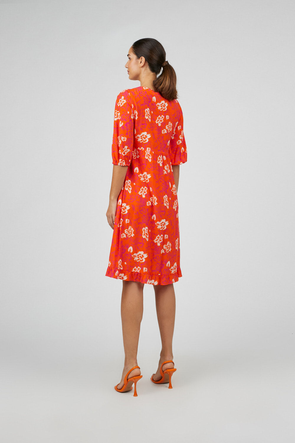 Vestido Azafrán Fucsia