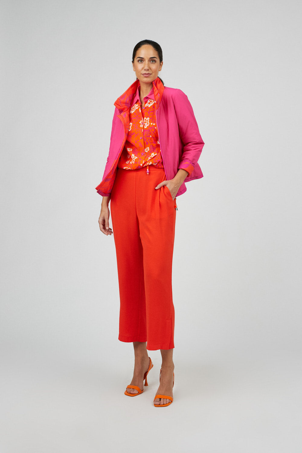 Parka Lotus Naranja
