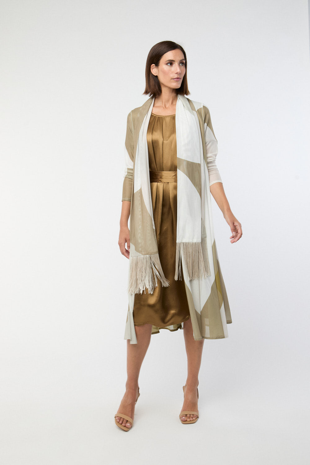 Abrigo Punto Gloria Beige
