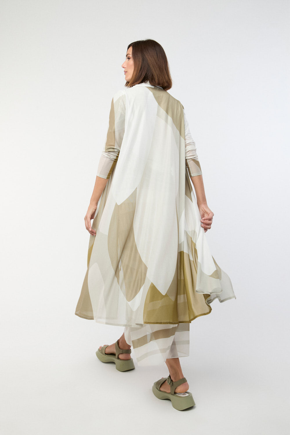 Abrigo Punto Gloria Beige