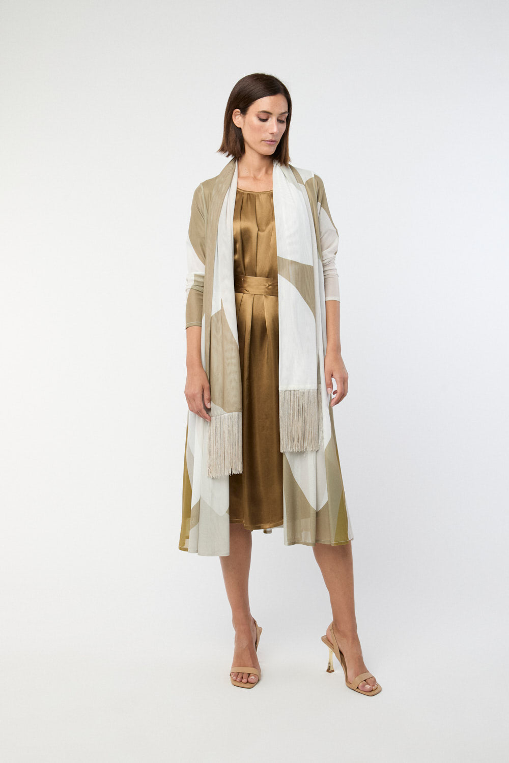 Abrigo Punto Gloria Beige