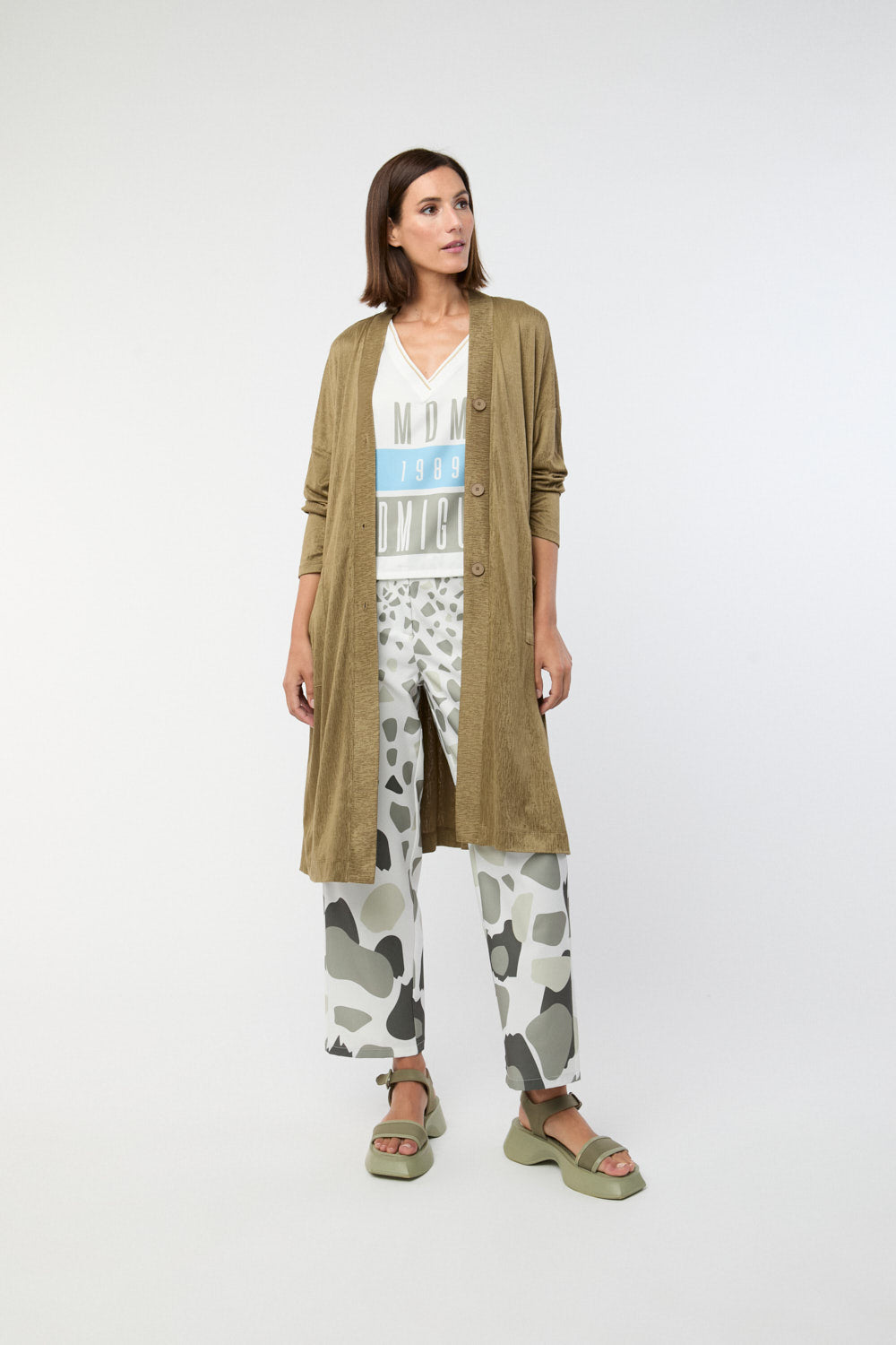 Abrigo Punto Elda Camel