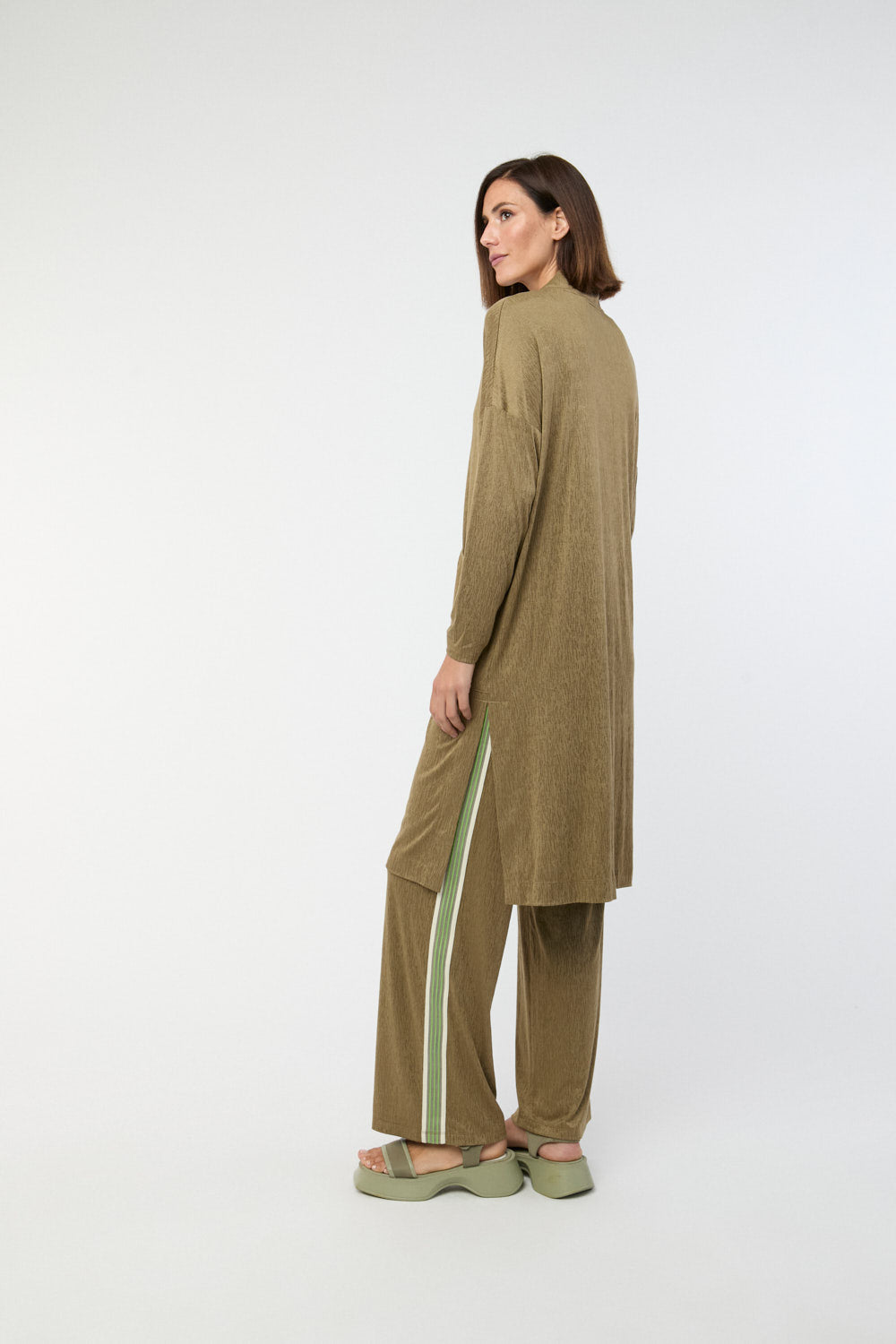 Abrigo Punto Elda Camel
