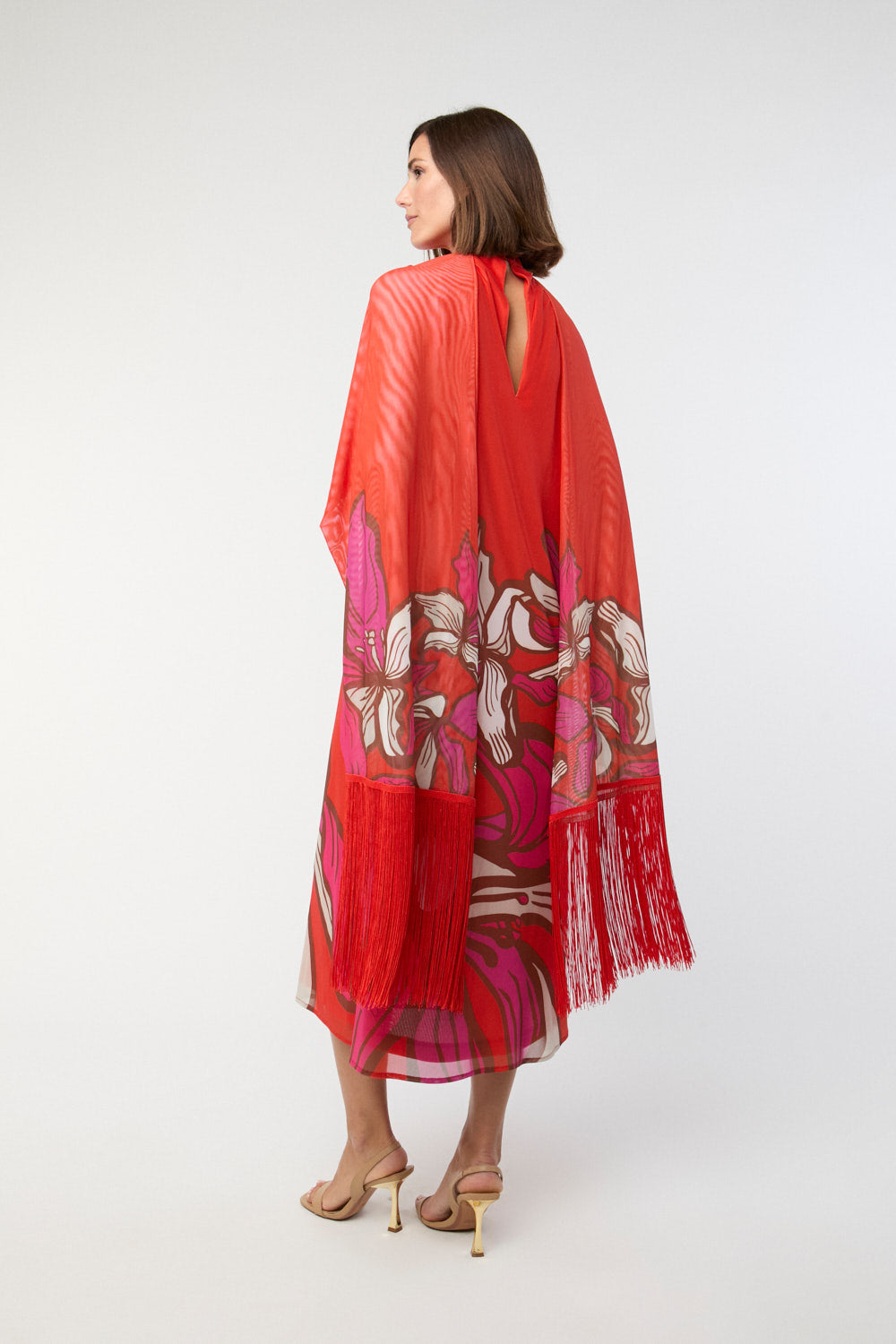 Vestido Flor Gloria Fucsia