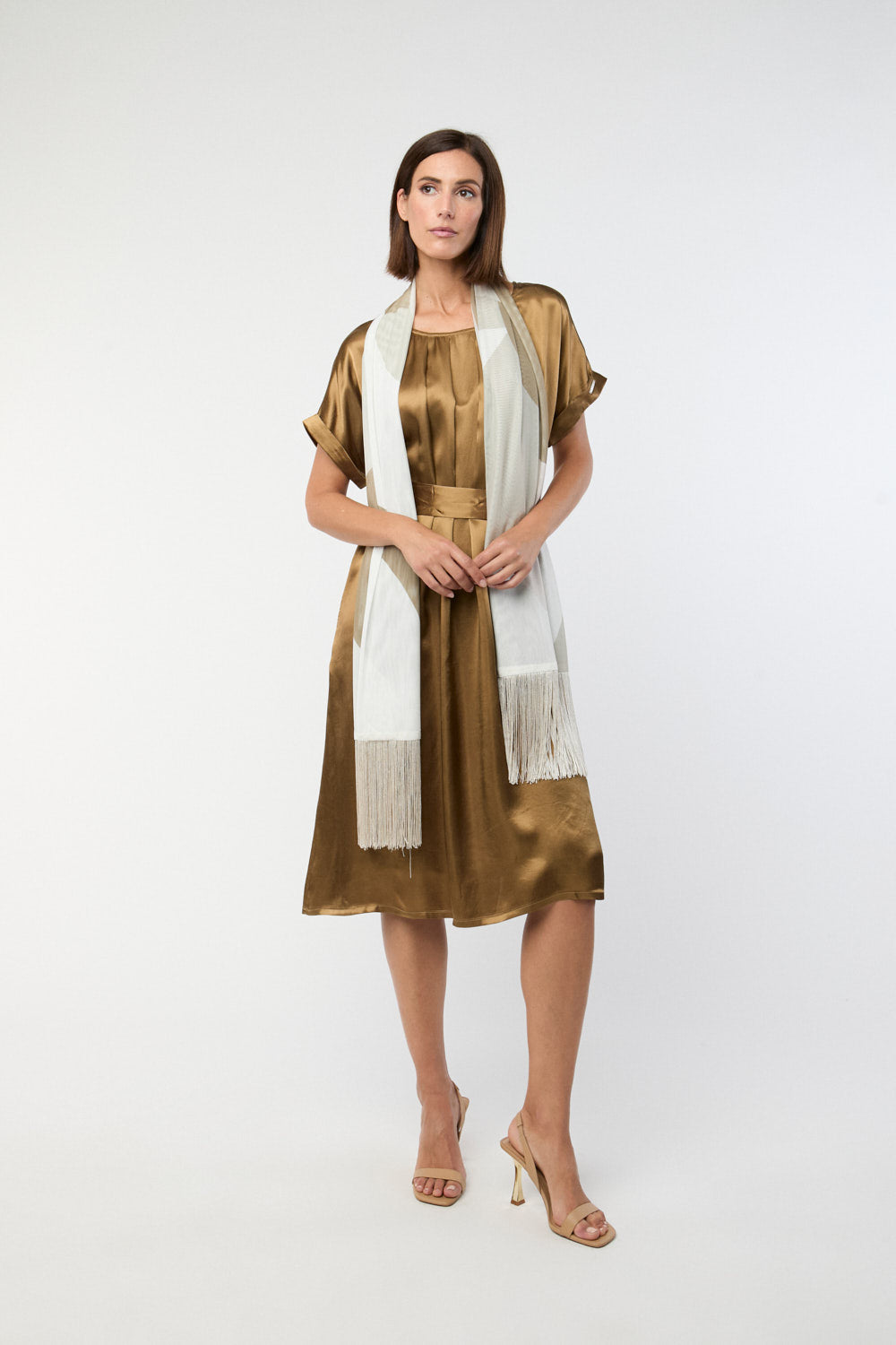Echarpe Gloria Beige