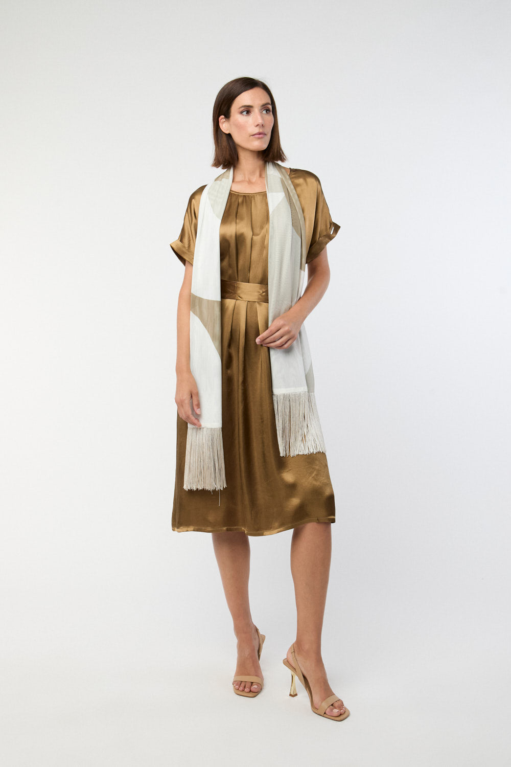 Echarpe Gloria Beige