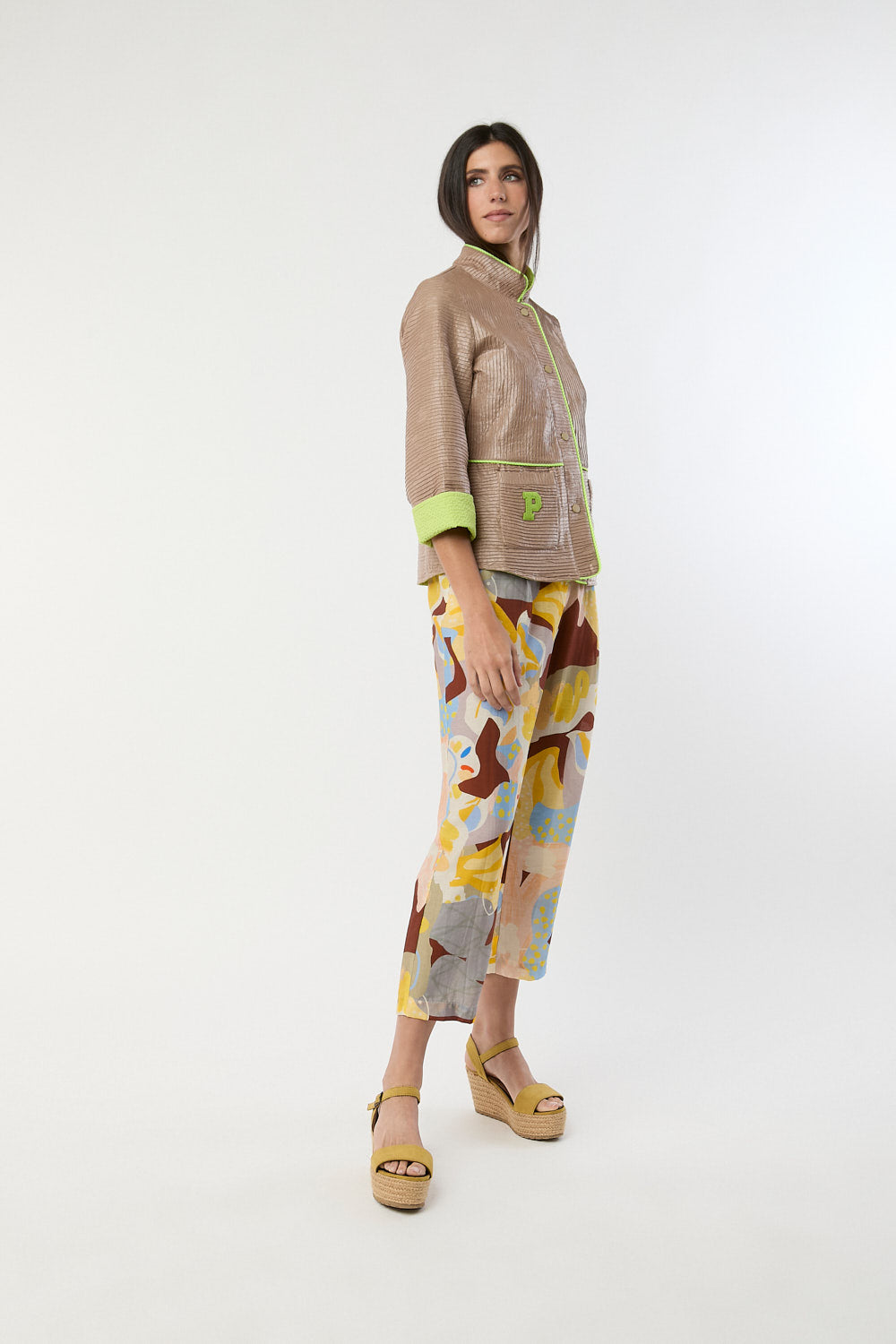 Chaqueta Melon Reversible Camel