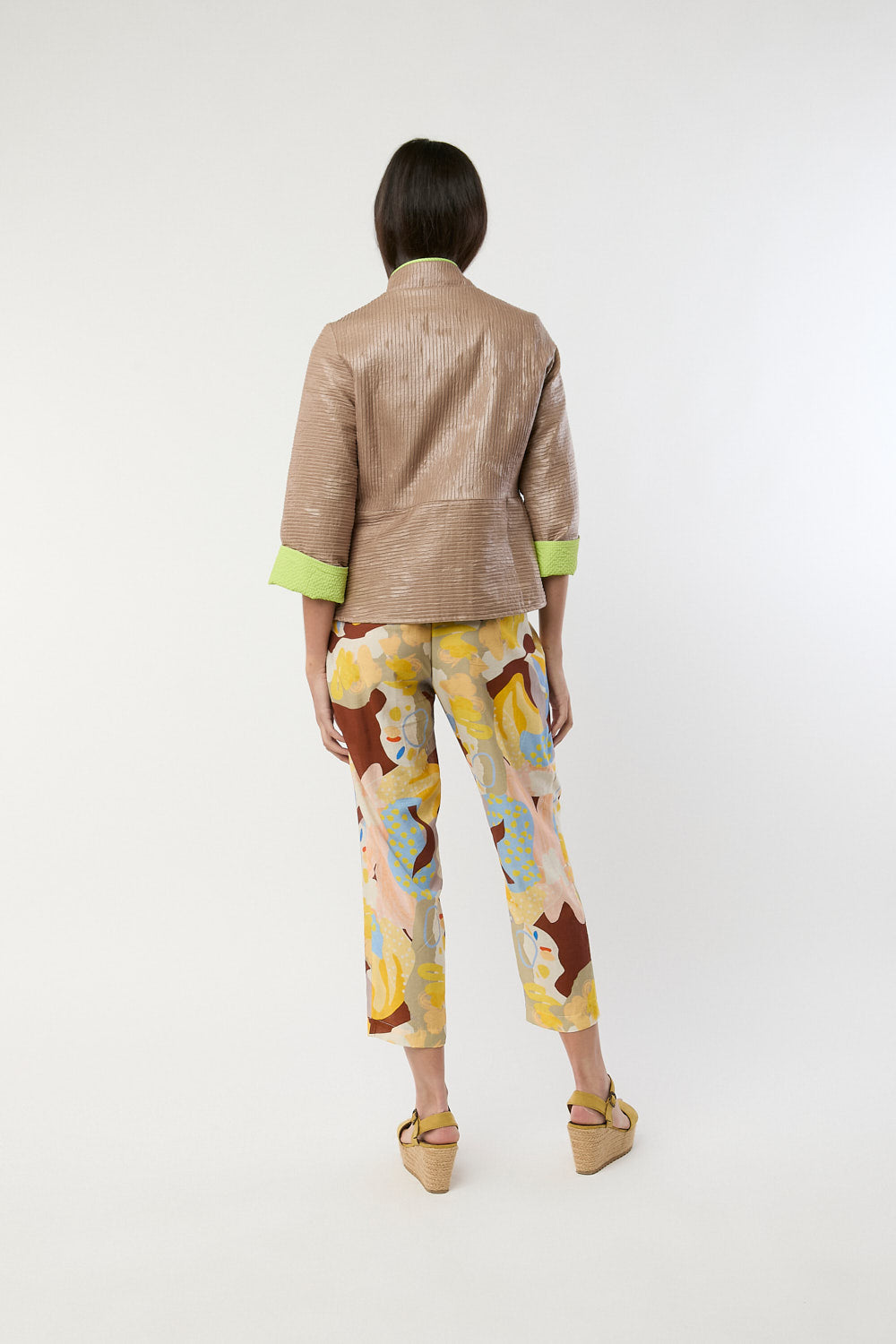 Chaqueta Melon Reversible Camel