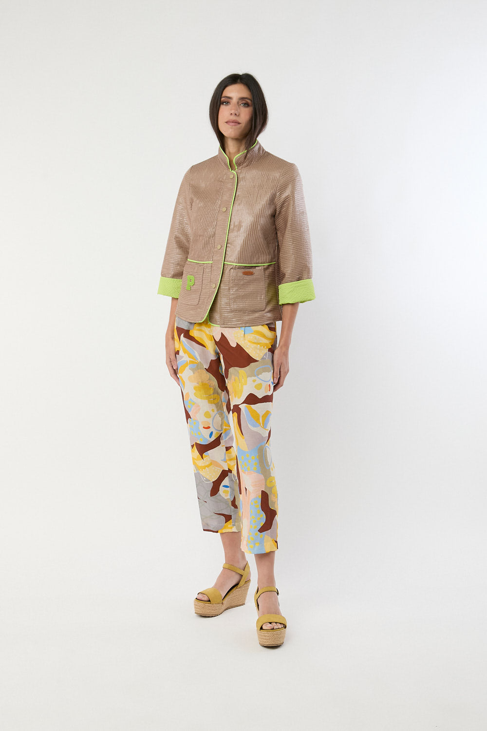 Chaqueta Melon Reversible Camel