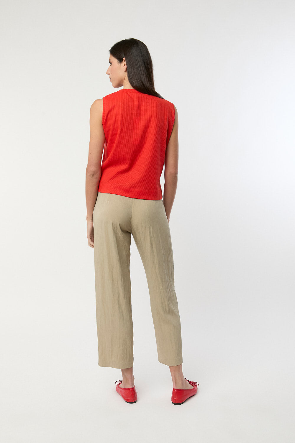 Camiseta Punto Cherry Rojo