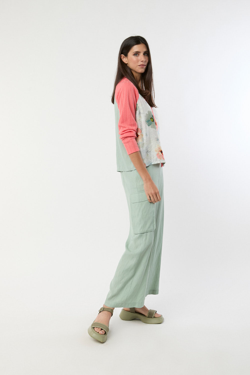Bluson Peach Flower Multicolor