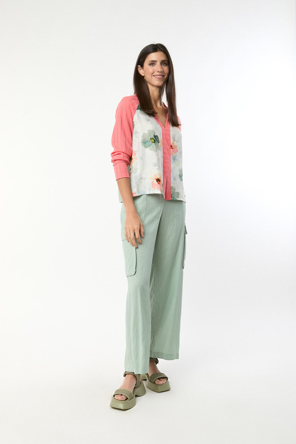 Bluson Peach Flower Multicolor