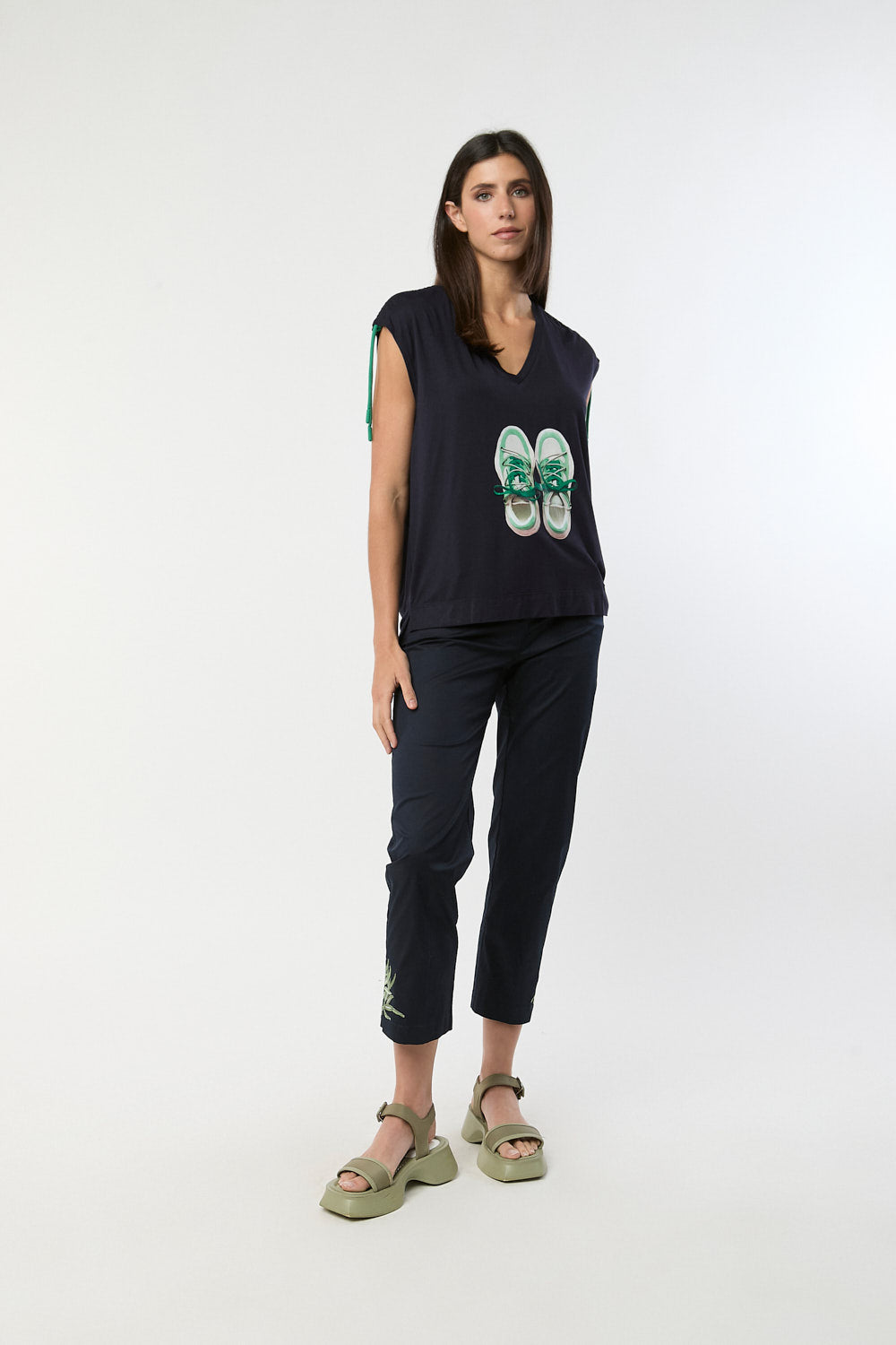 Camiseta Denim Mint Marino