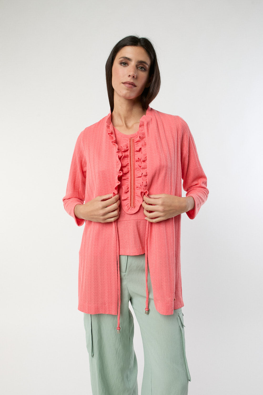 Chaqueta Punto Peach Quisquilla