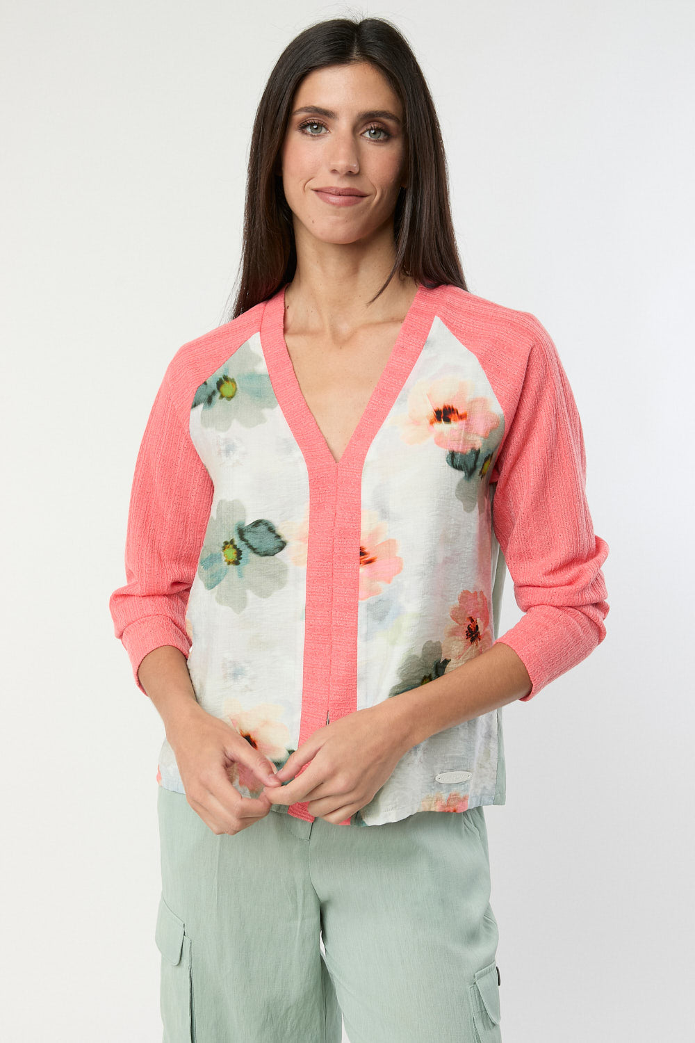 Bluson Peach Flower Multicolor