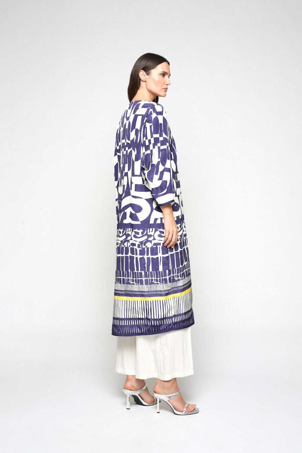 Abrigo Muscaris Print Azul