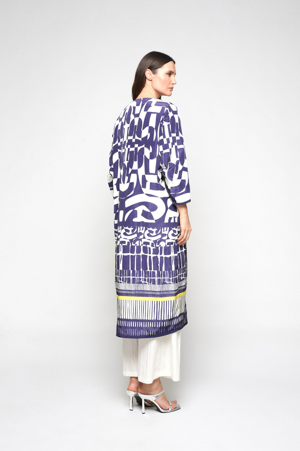 Abrigo Muscaris Print Azul