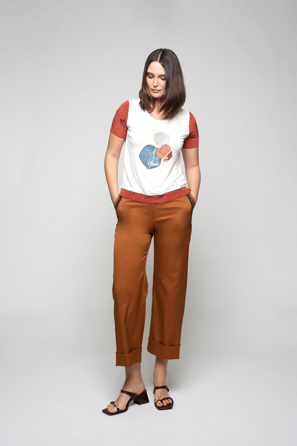 Pantalón Dalia Teja
