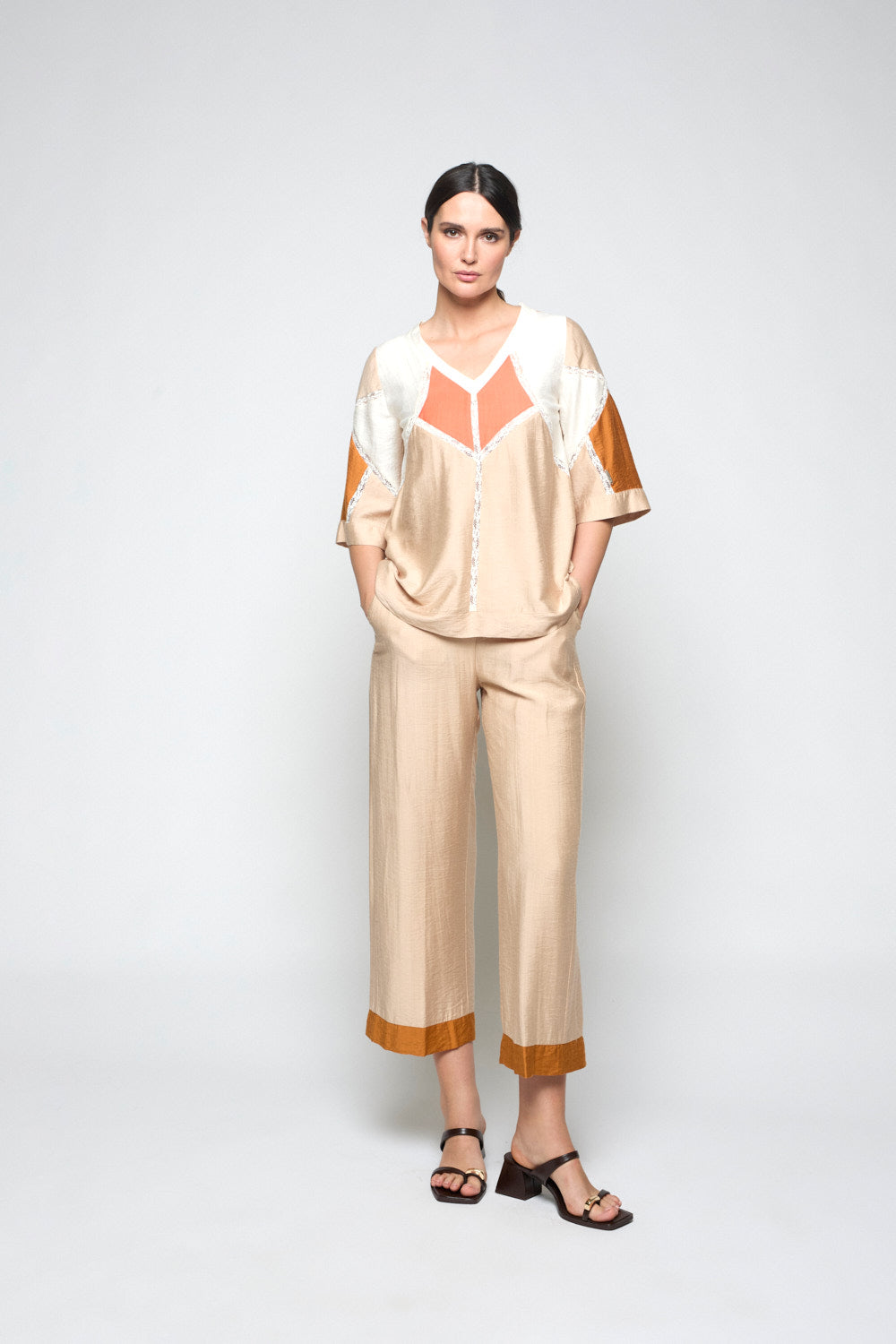 Pantalón Romántico Tulipa Topo