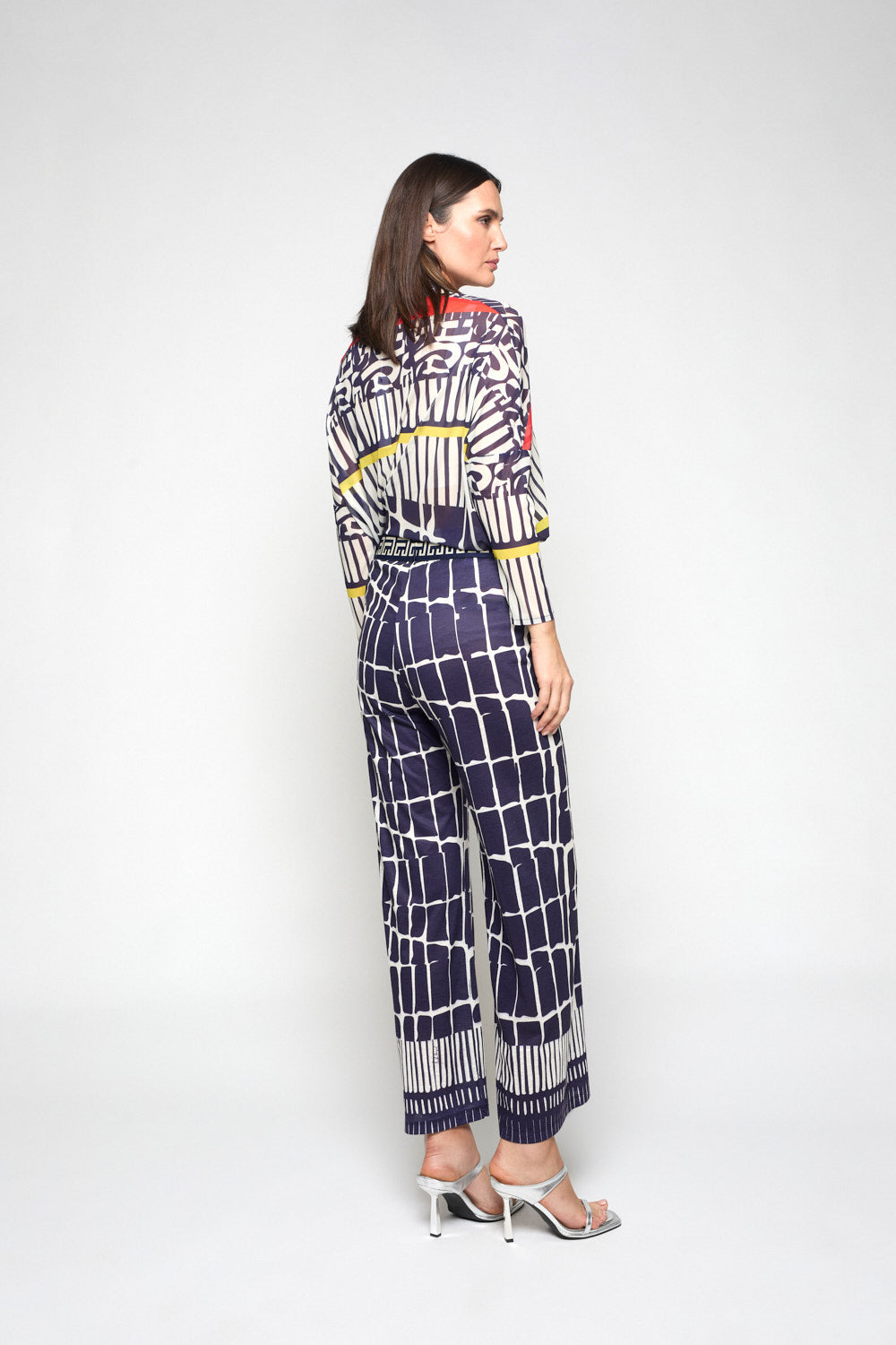 Pantalón Muscaris Print Azul