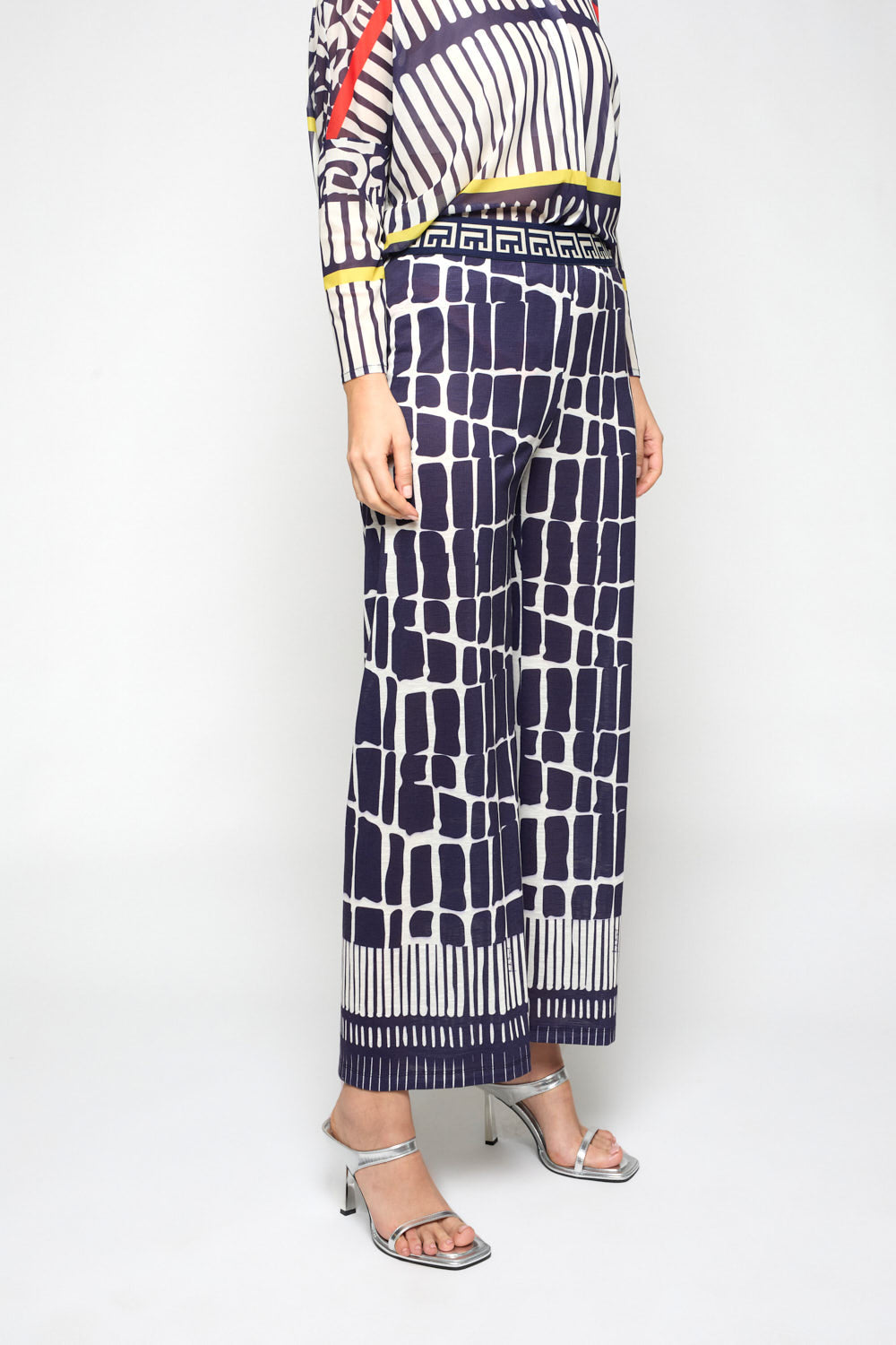 Pantalón Muscaris Print Azul