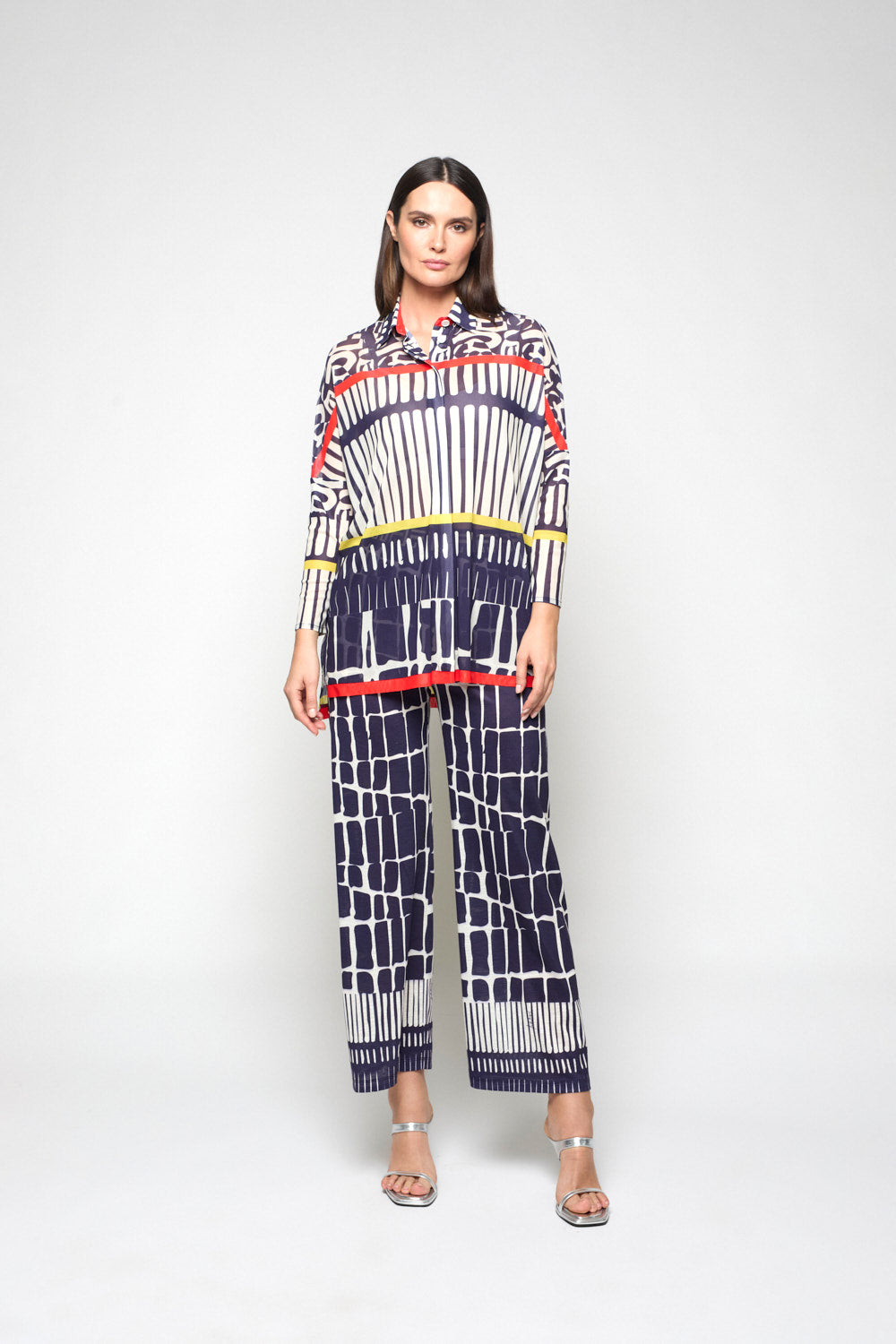 Camisola Muscaris Print Azul