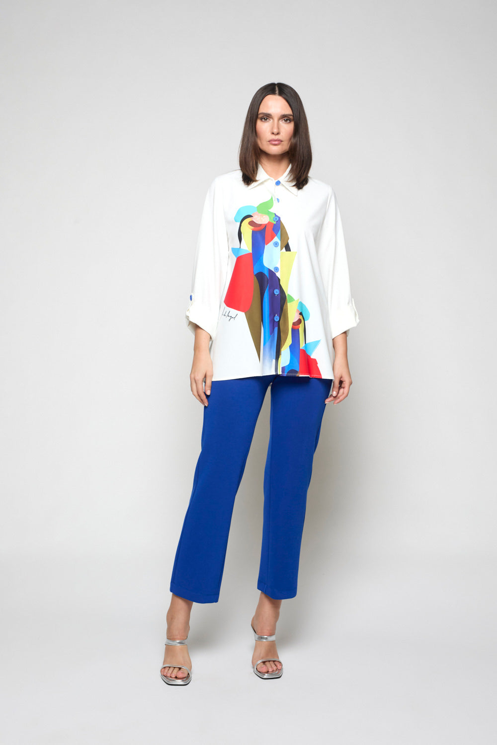 Camisola Mosaico Hueso