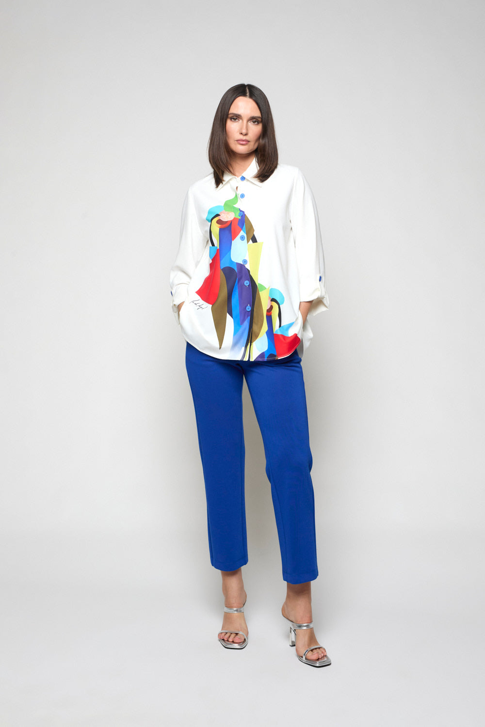 Camisola Mosaico Hueso