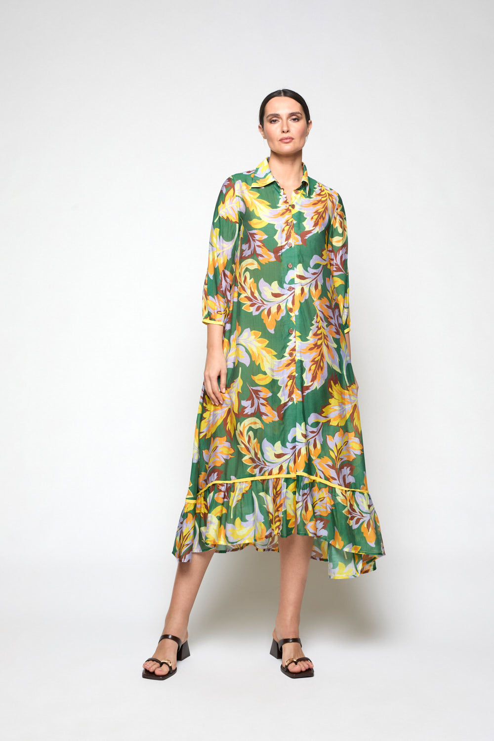 Vestido Igebelar Verde