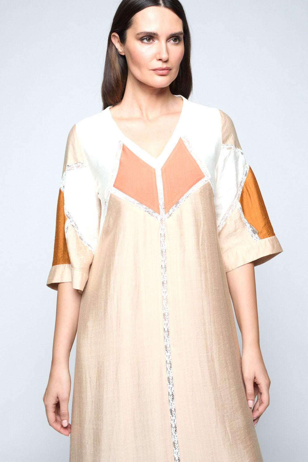 Vestido Romántico Tulipa Topo