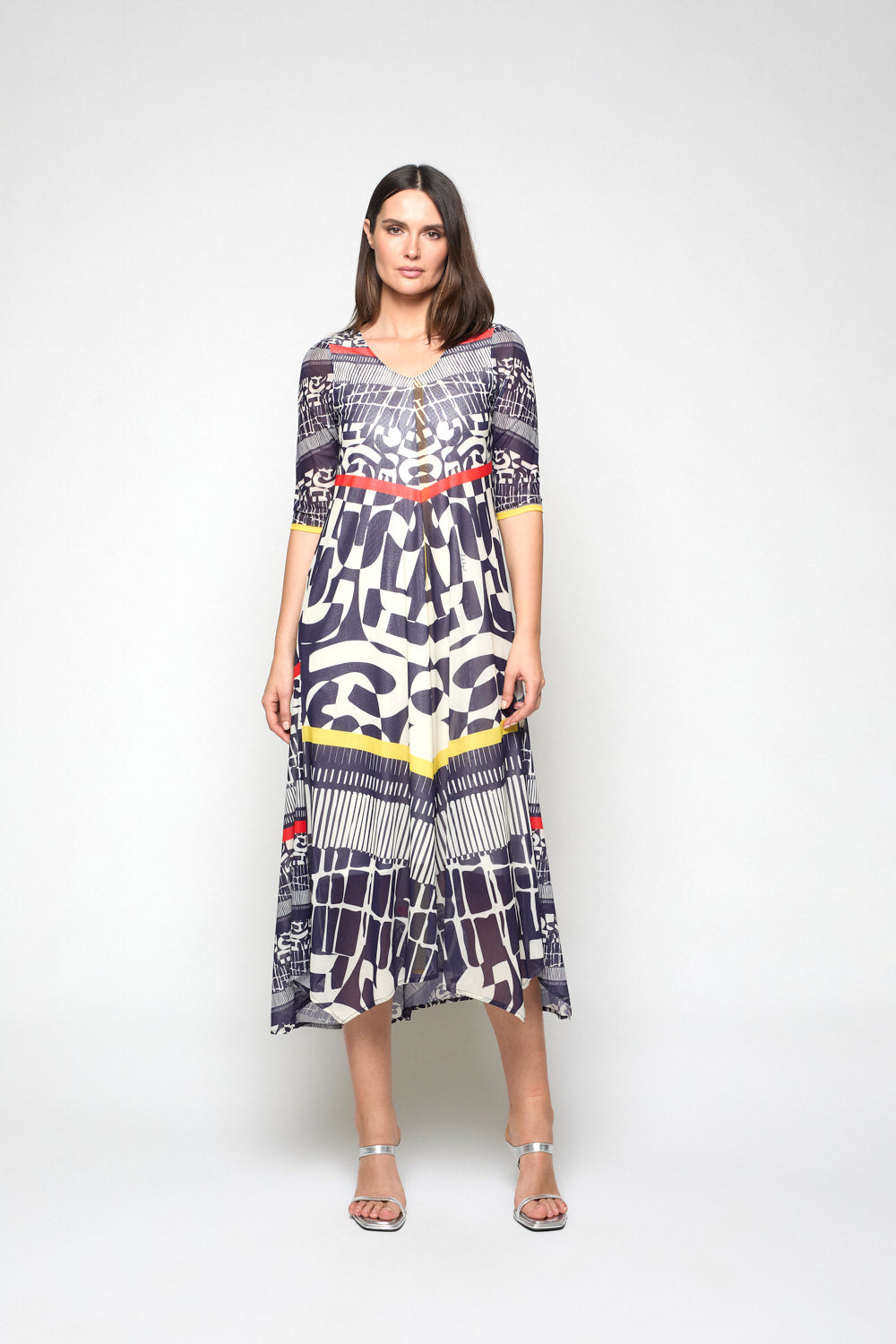 Vestido Muscaris Print Azul